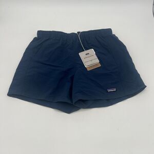 Patagonia Women's Athletic Shorts - Navy Blue